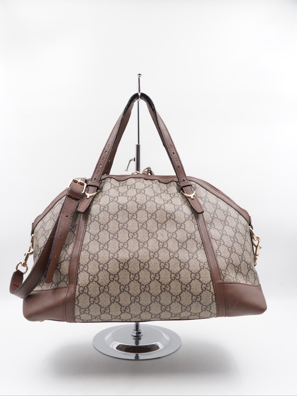 CM25 💗 Gucci GG Supreme Monogram Nice Dome Bag